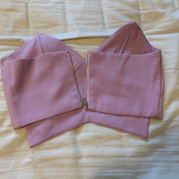 Purple Crop Top Bralette - Picture 2 of 2